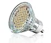 SMD SPOT GU10 230V HI-POWER 54 SMDs LEUCHTMITTEL LED LAMPE lux.pro® NEUHEIT --- TÜV geprüft ---