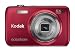 Kodak M565 EasyShare Digitalkamera (14 Megapixel, 5-fach opt. Zoom, 6,9 cm (2,7 Zoll) Display, 23 bis 130 mm Brennweite, bildstabilisiert) rot