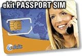 ekit Passport International Travel Global Prepaid SIM Card
