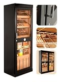 Humidor Cabinet Roma (black incl. electronic humidifier)