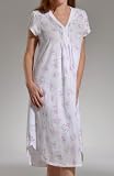 Carole Hochman Womens Floral Stencil Gown