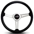 Momo RET36BK2S Retro 360 mm Leather Steering Wheel