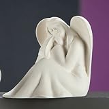 Produkt-Bild: Skulptur Engel ANGELETTE tr&auml;umend Francis Sculpture Gilde