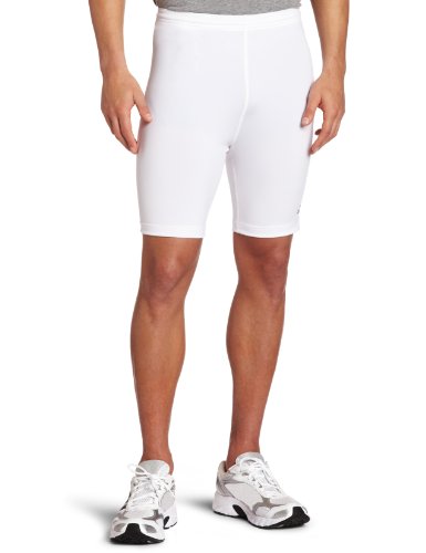 adidas Men's Samba Short Tight (White, Black, Medium)