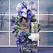 Classic Christmas Kitty Gift Basket : Basket Theme CONGRATULATIONS : Bow Style Elegant Hand Tied Bow