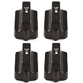 4 HP 363 Noir Cartouche d'encre compatible pour Photosmart 3100, 3108, 3110, 3188, 3210, 3300, 3308, 3310, 8230, 8238, 8250, c5150, c5180, c6150, c6161, c6180, c6280, c7180, c7280, d7145, d7155, d7160, d7163, d7345, d7355, d7360,