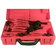 Astro Pneumatic 9401 10-Piece Snap Ring Pliers Set