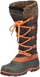 ILSE JACOBSEN Schneestiefel mit Schnürsenkel COSY24, Damen Snowboots, Grün (Army 41), EU 37/38