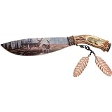 Deer Wildlife Bowie Knife