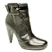 Miss Sixty Gary Sylvia Ankle Boot - 6 Uk - Black - Patent