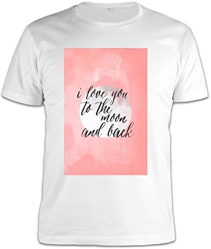 I Love You To The Moon And Back T-Shirt - Medium