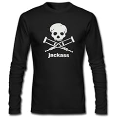 JACKASS - TOTENKOPF - Herren Langarm Longsleeve Gr. S bis XXL Diverse Farben