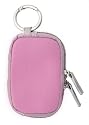 Navitech Pink Water Resistant Neoprene Compact Digital Camera  Carry Case for the Fujifilm Finepix j27 with removable strap and  Mountain belt ring / clip