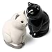 Abbott Collection Sitting Cat Salt & Pepper Shakers (Set of 2)
