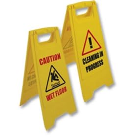 New. Stewart Superior Wet Floor Sign Yellow Ref WFS001 / SPC/FS01