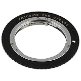 Fotodiox Pro Adapter -- Zeiss Contax/Yashica (c/y) Lens to Canon EOS Camera Adapter, for Canon EOS 1d,1ds,Mark II, III, IV, 5D, MarK II, 7D, 10D, 20D, 30D, 40D, 50D, 60D, Digital Rebel xt, xti, xs, xsi, t1i, t2i, 300D, 350D, 400D, 450D, 500D, 550D, 1000D