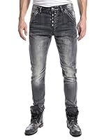 Timezone Vaquero Dwaynetz 3d "9198 Steel Grey Wash" (Gris)