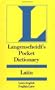 Langenscheidt Pocket Latin Dictionary: Latin-English, English- Latin (Langenscheidt's Pocket Dictionaries) (English and Latin Edition)