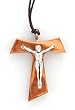Necklace - Crucifix - 1 and 3/4in. Height - IMPORTED FROM ITALY