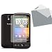 **PACK OF 3** - HTC DESIRE Screen Protector with cleaning cloth - Hi-TEC ESSENTIALS