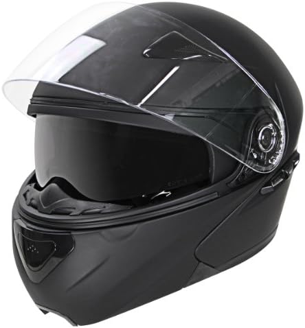 Hawk EVX 9000 Matte Black Modular Helmet - 2X-Large