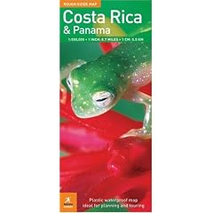 The Rough Guide to Costa Rica & Panama Map (Rough Guide Country/Region Map)