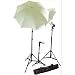 CowboyStudio Photo and Video Studio Umbrella Continuous Lighting Light Kit- 27 feet Stands, 1 Mini Stand and Carry Case
