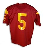 Reggie Bush Autographed/Hand Signed USC Trojans Custom Jersey