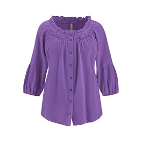 Buy Avenue Plus Size Ruffled Vintage Blouse by Avenue