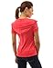 PattyBoutik Women's Hoodie Zip Up Short Sleeve Jacket