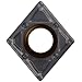Sandvik Coromant CoroTurn 107 Carbide Turning Insert, CCMT Style, 80 Degree Diamond Shape, PF Chipbreaker, GC1515 Grade, Multi-Layer Coating