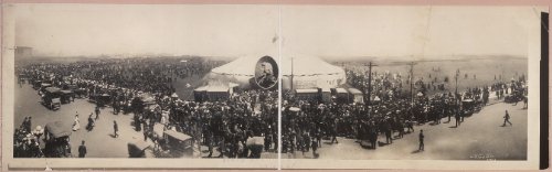 Photo Sarah Bernhardt Tent, Chicago 1906