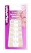 City Chick French Manicure Petite Artificial Nails -Bare Diamante (PRE-GLUED)