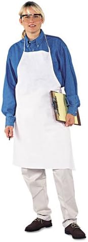 KIMBERLY-CLARK PROFESSIONAL* KLEENGUARD A20 Aprons, MICROFORCE Barrier SMS Fabric, White - Includes 100 aprons.