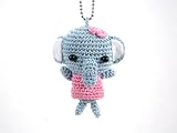 41n8UHfpPPL. SL160  Little Blue Elephant   Knit & Stitch Girl & Toddler   Key Chain & Charm Reviews