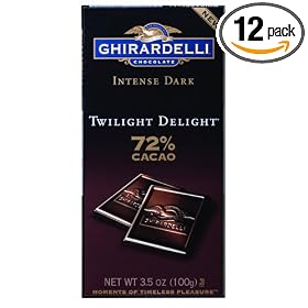 Ghirardelli Chocolate Intense, 3.5-Ounce Packages (Pack of 12)
