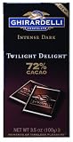 Chocolove Premium Chocolate Bars, Dark Extra Strong, 3.2-Ounce Bars (Pack of 12)