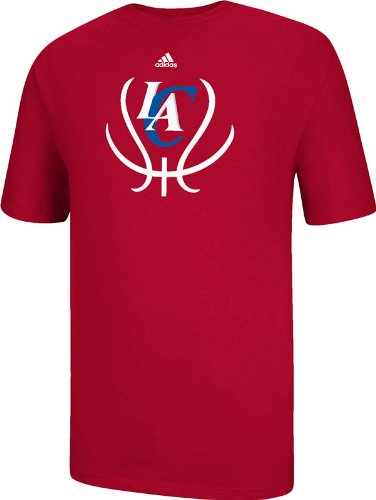 adidas Los Angeles Clippers Red Short Sleeve Groove T-Shirt
