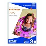 Epson Photo Paper Glossy, Perforated, 4 x 6 Inches, 50 Sheets (S041671)