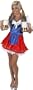 Adult St. Pauli Girl Costume (Size:Small 5-7)