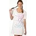 Guy Harvey Marlin School T-shirt Dress WHITE Lg Jrs