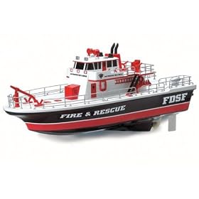 18-Inch Radio Control Full Function Fire Rescue Boat 18-Inch Radio Control Full Function Fire Rescue Boat