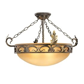 Thomas Lighting - M2873-40 : Allium Three-light semi-flushmount by Thomas Lighting