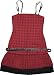 Emily the Strange juniors Red/Black Plaid Tartan Tailored Dress