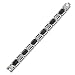 Stainless Steel Black Plated Diamond Bracelet title=