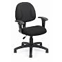 Boss Black Fabric Deluxe Posture Chair Black