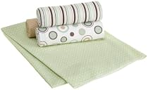 Carters Wrap Me Up Receiving Blanket, Brown/Sage Circles, 4 Pack
From carter's
