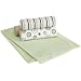 Carters Wrap Me Up Receiving Blanket, Brown/Sage Circles, 4 Pack