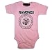 Toddler and Infant THE RAMONES One Piece Baby Suit in Pink