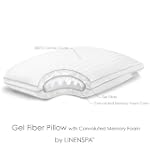 LinenSpa� Gel Fiber Pillow with Convo...